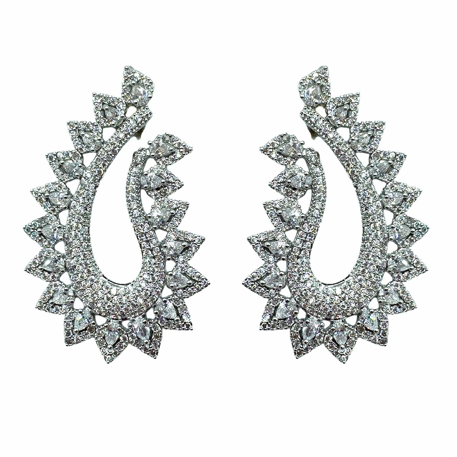 Palestro Milano Orecchini Total Silver Iside