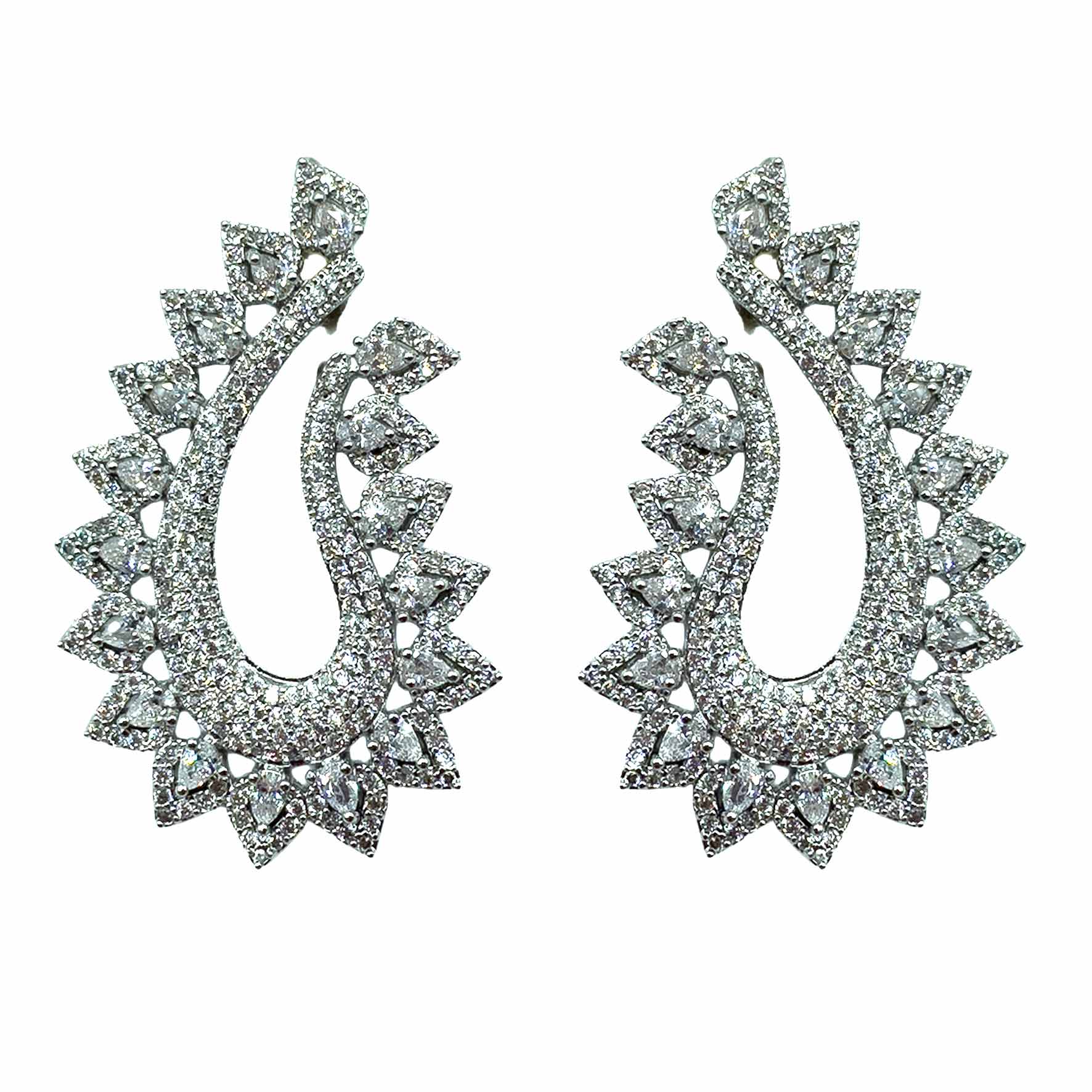 Palestro Milano Orecchini Total Silver Iside
