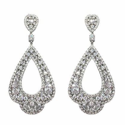 Palestro Milano Orecchini Total Silver Letizia