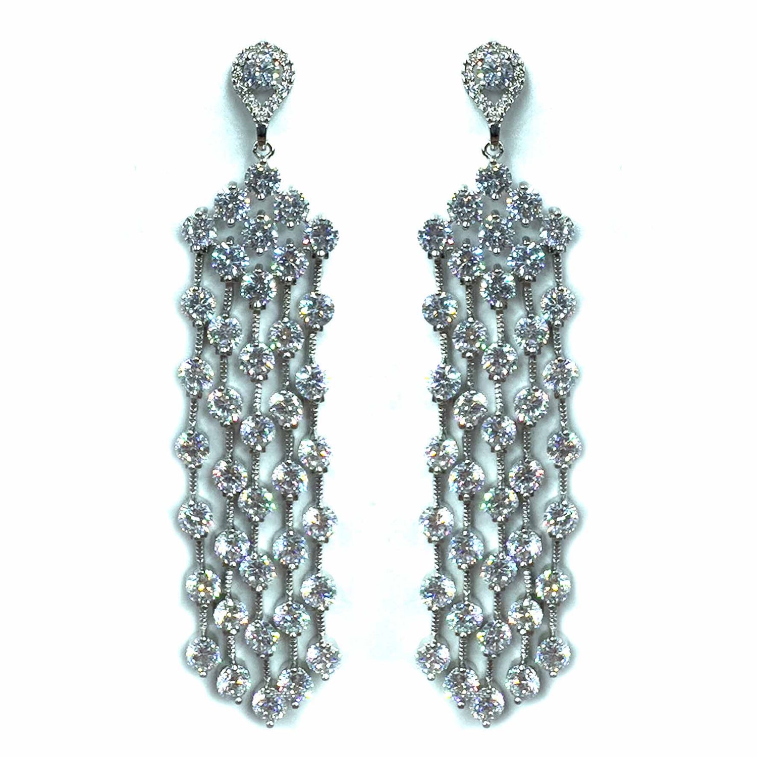 Palestro Milano Orecchini Total Silver Magia di cristalli