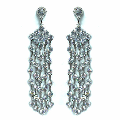 Palestro Milano Orecchini Total Silver Magia di cristalli