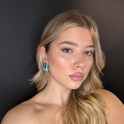 Palestro Milano Orecchini Triangoli colorati