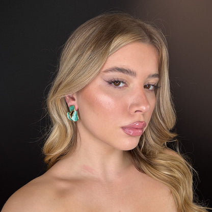 Palestro Milano Orecchini Triangoli colorati