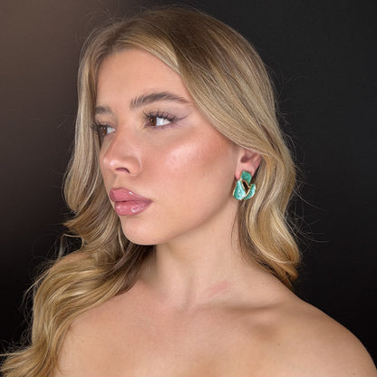 Palestro Milano Orecchini Triangoli colorati