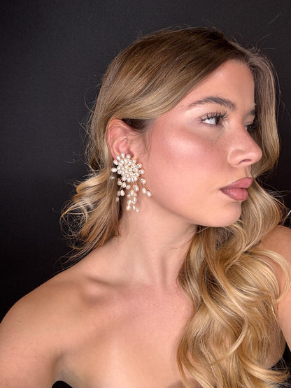 Palestro Milano Orecchini Trionfo di Perle