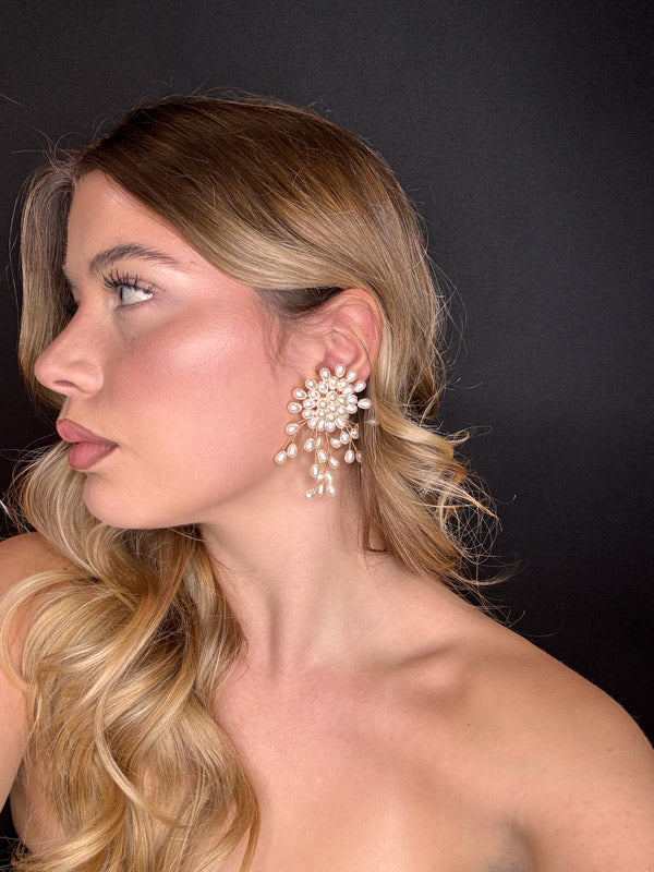 Palestro Milano Orecchini Trionfo di Perle