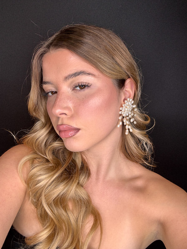 Palestro Milano Orecchini Trionfo di Perle