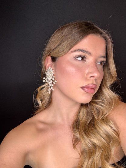 Palestro Milano Orecchini Trionfo di Perle