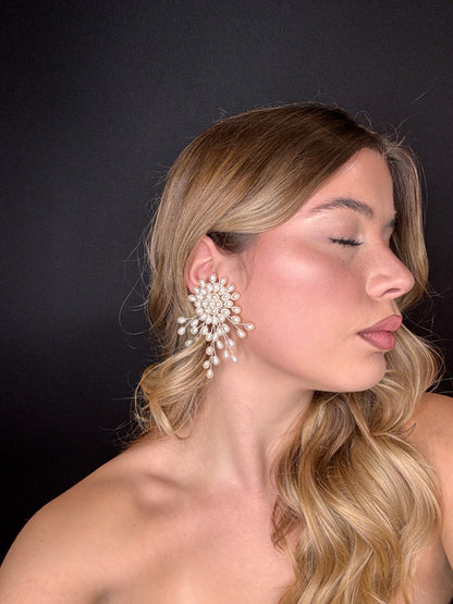 Palestro Milano Orecchini Trionfo di Perle