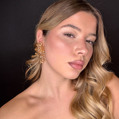 Palestro Milano Orecchini Trionfo di Perline - NEW