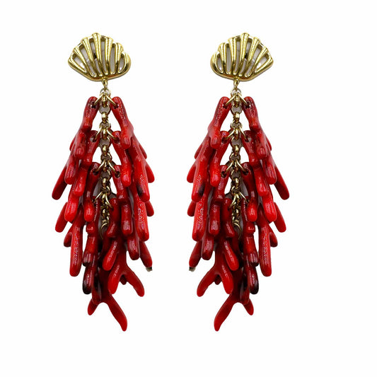 Palestro Milano Orecchini Tripudio di Coralli