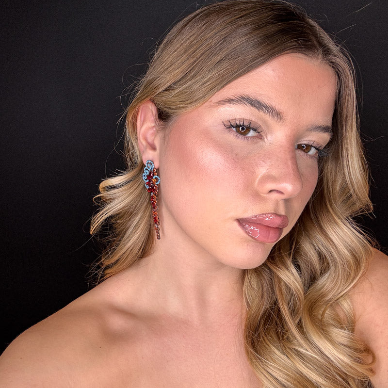 Palestro Milano Orecchini Tripudio di Pietre