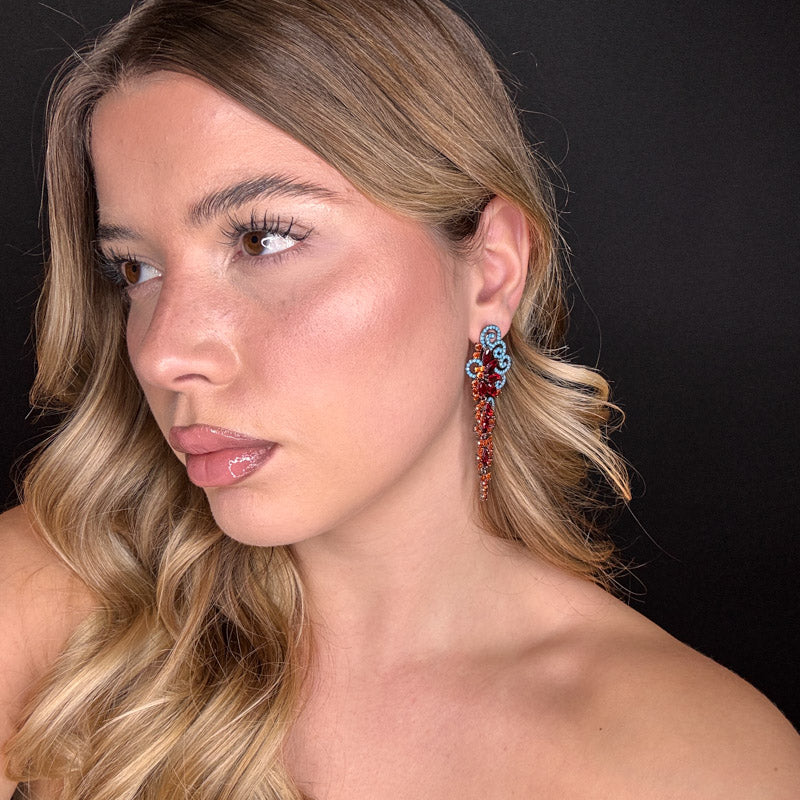 Palestro Milano Orecchini Tripudio di Pietre