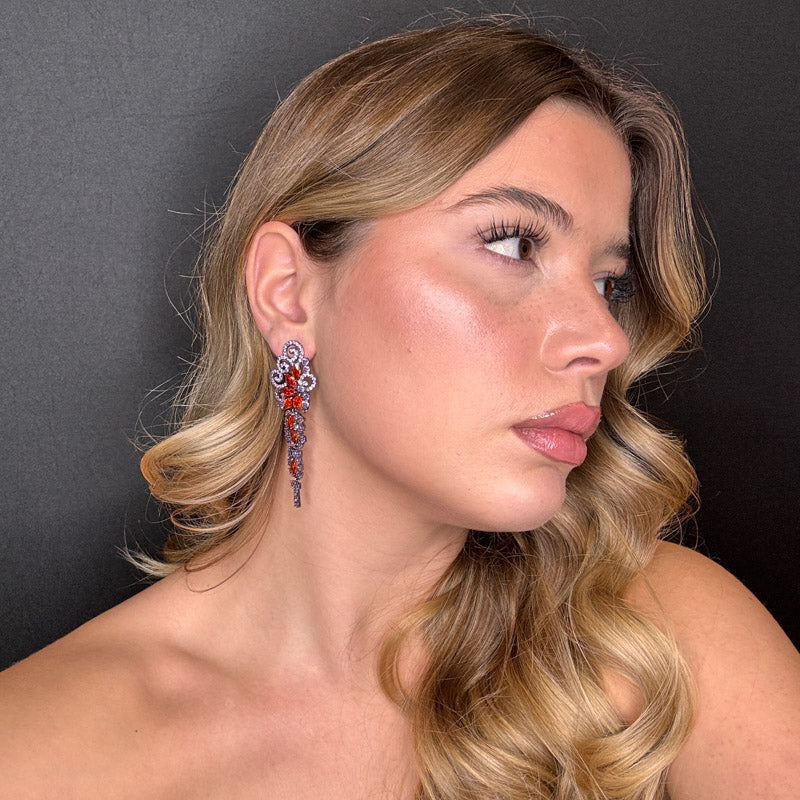 Palestro Milano Orecchini Tripudio di Pietre