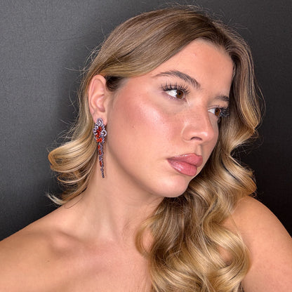 Palestro Milano Orecchini Tripudio di Pietre