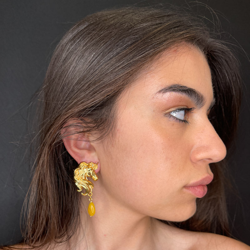 Palestro Milano Orecchini Unicorni