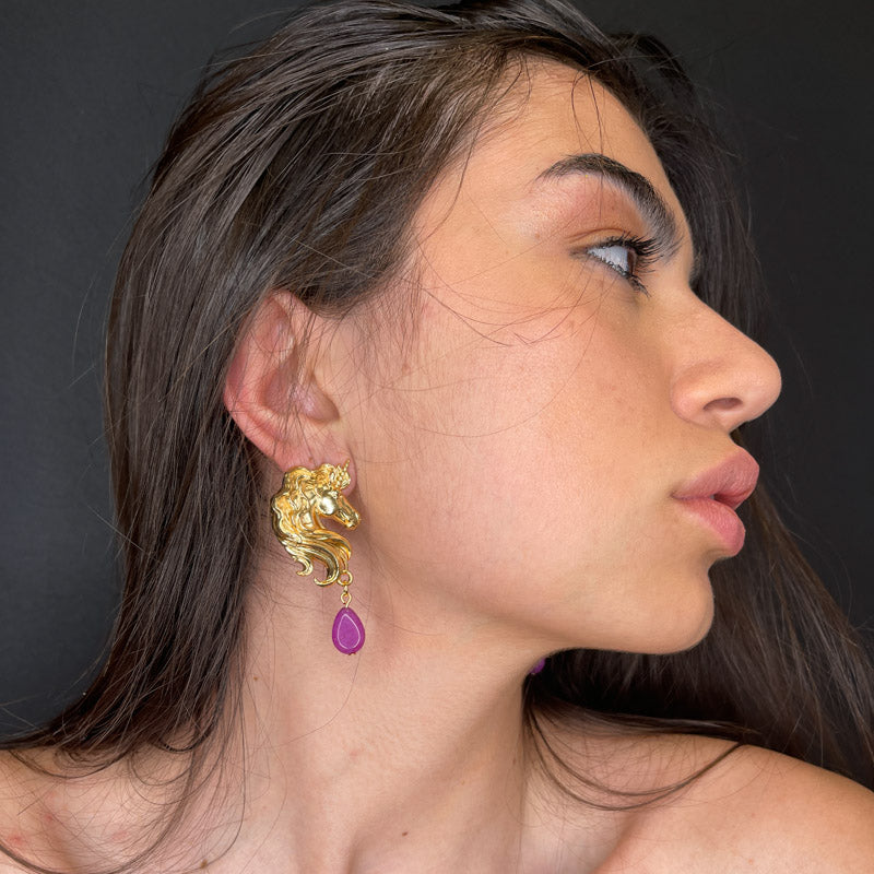 Palestro Milano Orecchini Unicorni