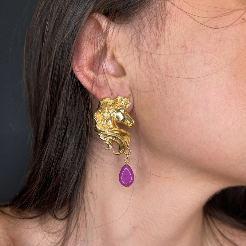 Palestro Milano Orecchini Unicorni