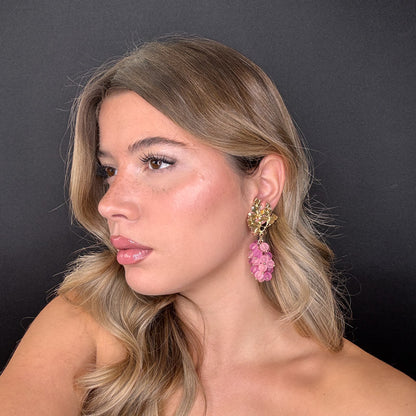 Palestro Milano Orecchini Uva Fragola