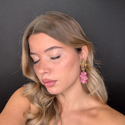 Palestro Milano Orecchini Uva Fragola