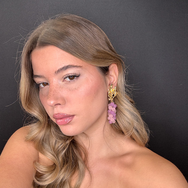 Palestro Milano Orecchini Uva Fragola