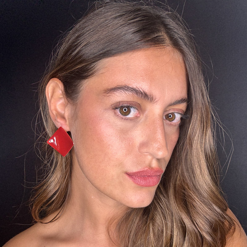 Palestro Milano Orecchini Veline a Rombo