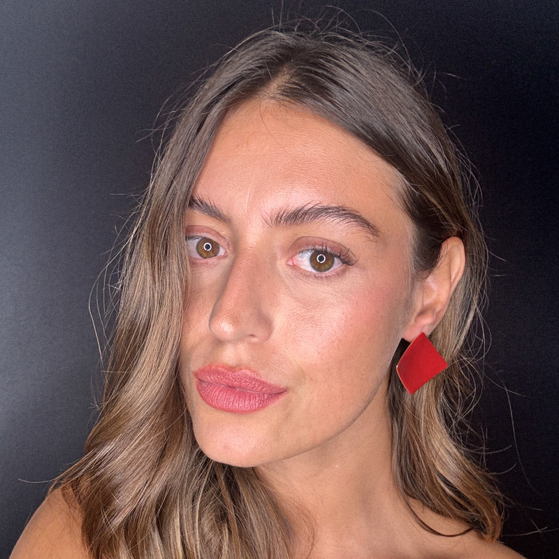 Palestro Milano Orecchini Veline a Rombo