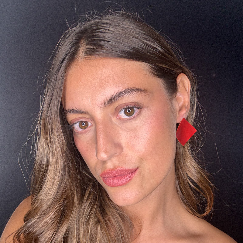 Palestro Milano Orecchini Veline a Rombo