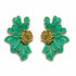 Palestro Milano Orecchini Verde acqua Fiori d&