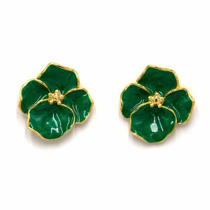 Palestro Milano Orecchini Verde Brillante Primula - New Collection 2023