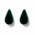 Palestro Milano Orecchini Verde British Goccia di Velluto