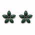 Palestro Milano Orecchini Verde Fiore di Pavè