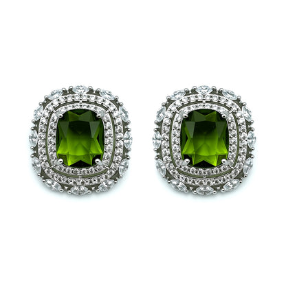 Palestro Milano Orecchini Verde Lucrezia