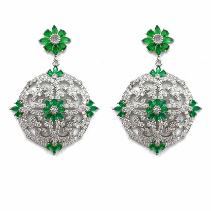 Palestro Milano Orecchini Verde Maioliche preziose