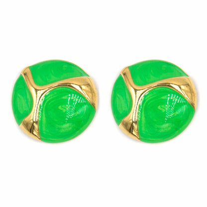 Palestro Milano Orecchini Verde Sfere colorate