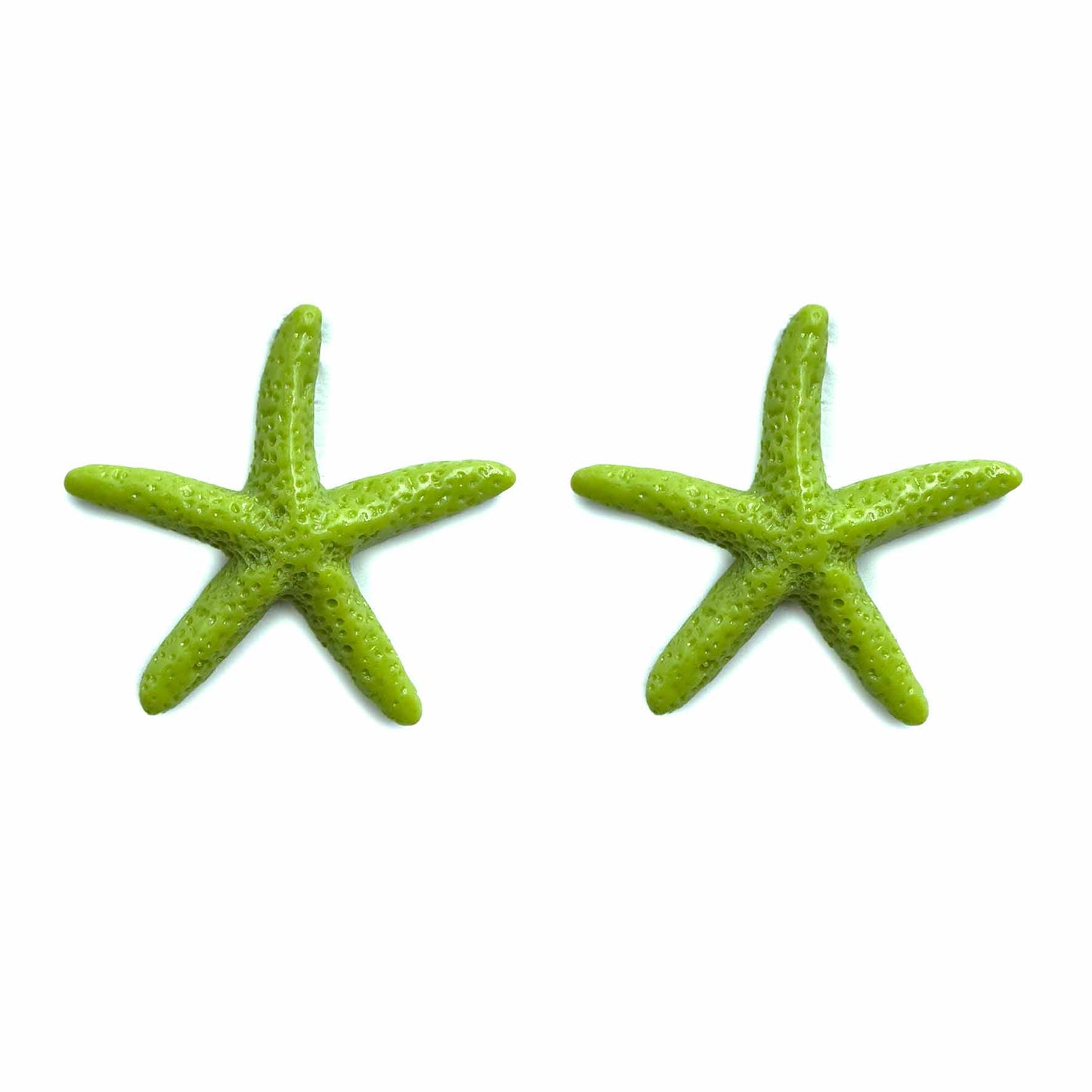 Palestro Milano Orecchini Verde Stelle marine del Mediterraneo