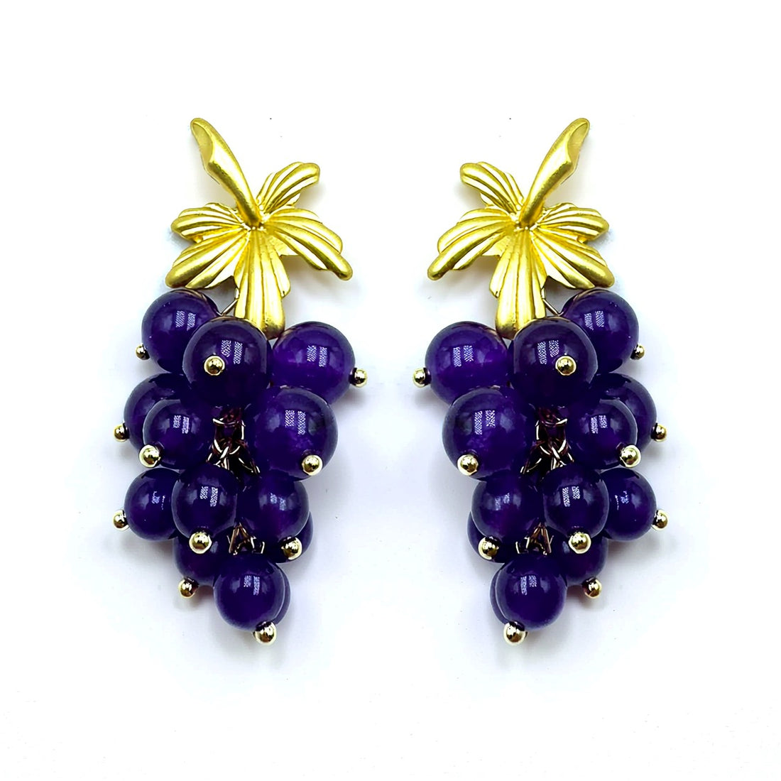 Palestro Milano Orecchini Viola Scuro Uva - new edition 2025