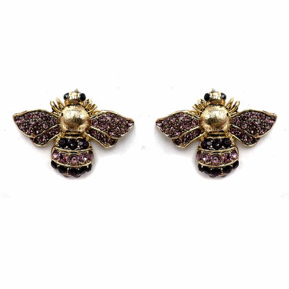 Palestro Milano Orecchini Violet Apina di Zirconi