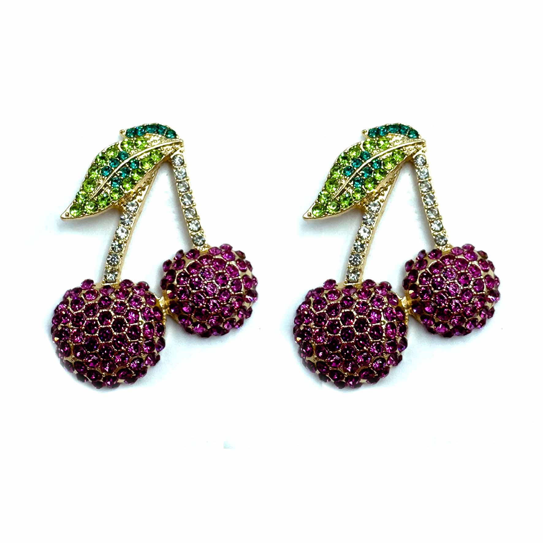 Palestro Milano Orecchini Violetta Ciliegie - new 2025 - ex demo