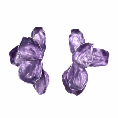 Palestro Milano Orecchini Violetta Fantasia di Petali