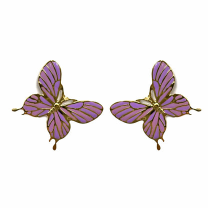 Palestro Milano Orecchini Violetta Farfalle colorate - new edition 2025