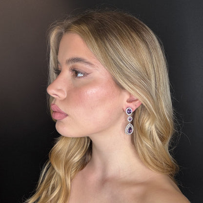 Palestro Milano Orecchini Violetta Kelly