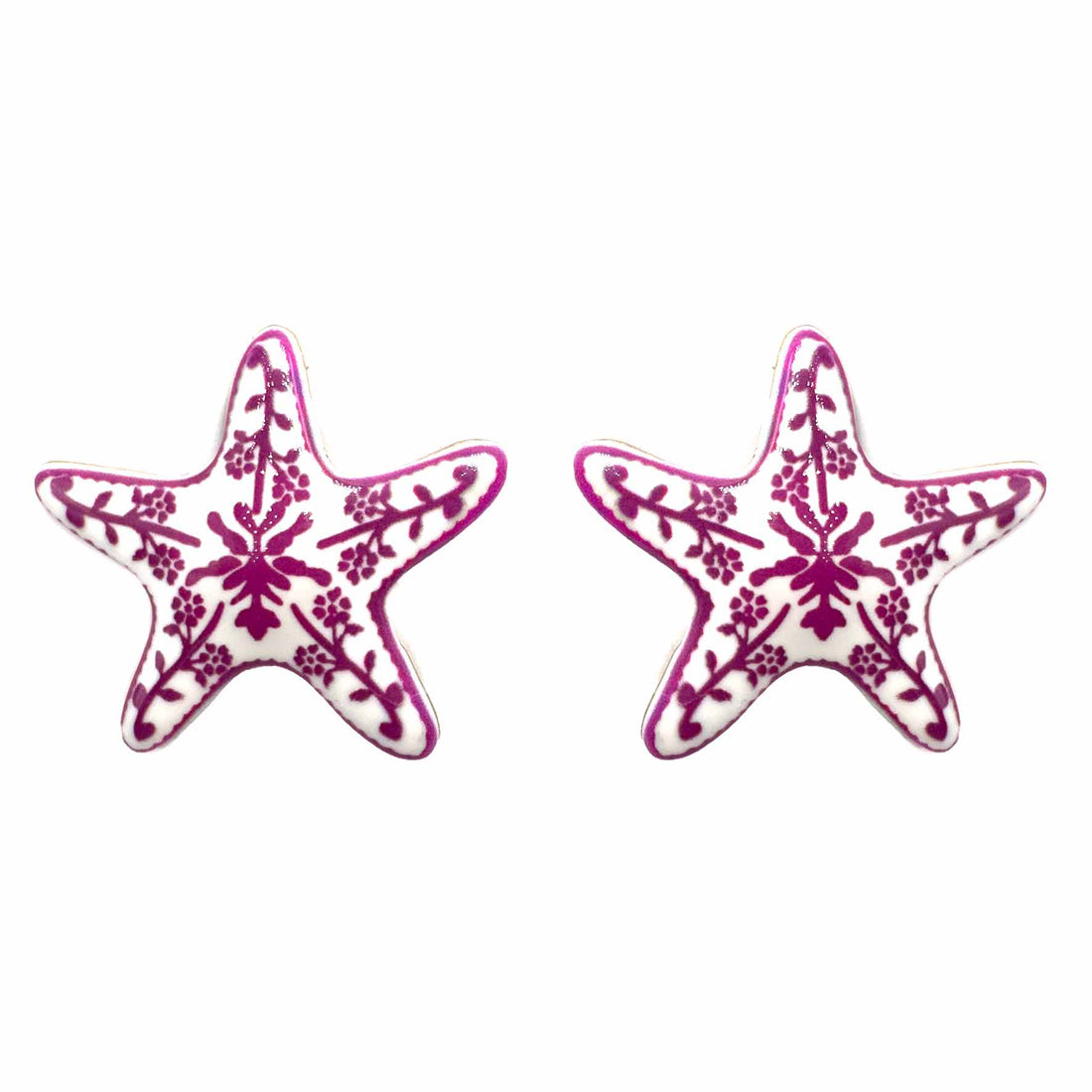 Palestro Milano Orecchini Violetta Stella Marina di Santorini
