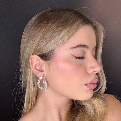 Palestro Milano Orecchini Virgola Preziosa slim