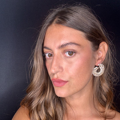 Palestro Milano Orecchini Virgole Brillanti