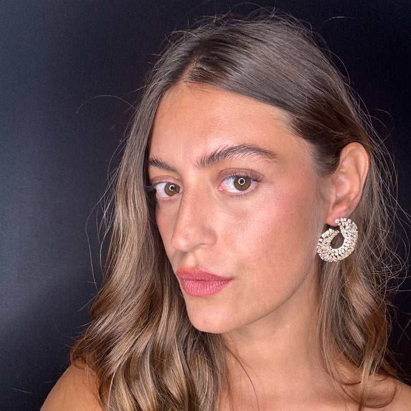 Palestro Milano Orecchini Virgole Brillanti