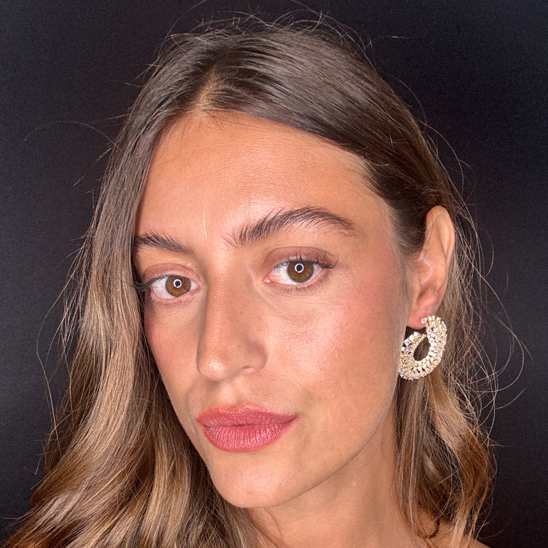 Palestro Milano Orecchini Virgole Brillanti