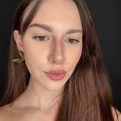 Palestro Milano Orecchini Vortice Tridimensionale