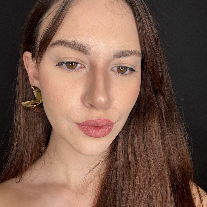 Palestro Milano Orecchini Vortice Tridimensionale