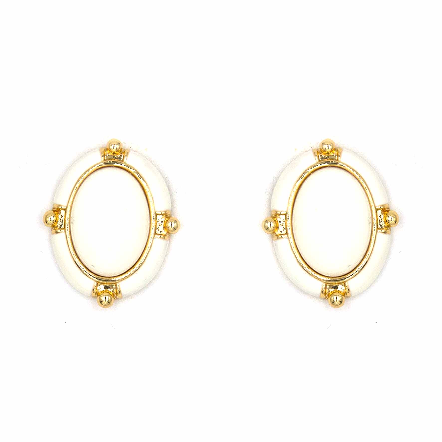 Palestro Milano Orecchini White Petra Classic